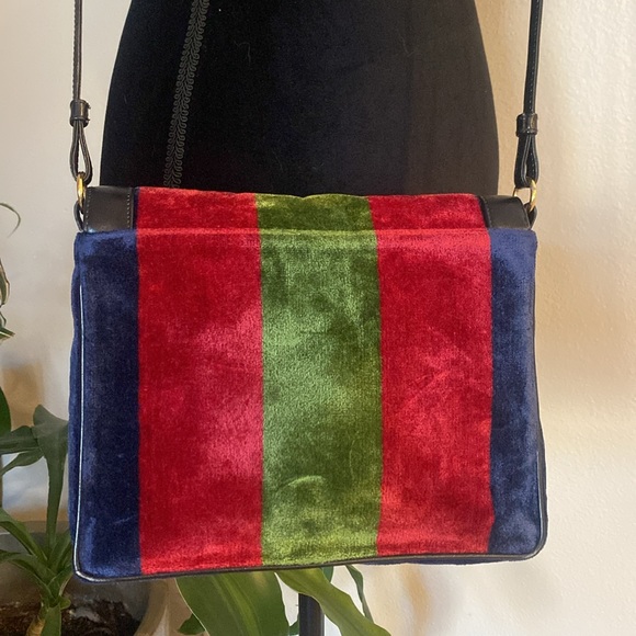 Roberta di Camerino cross body Multicolor velvet leather - Picture 13 of 17